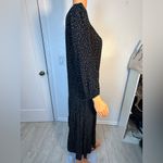 ZARA  Black and White Long Sleeve Dress Photo 5