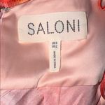 NWOT Saloni Mimi B Silk Satin Slip Orange MIDI Dress Size 2 Photo 6