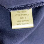 Ezra  Colorblock Button Up Blouse Small Photo 5