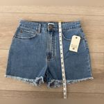 Billabong Blue Jean Shorts with Frayed Hem Photo 2