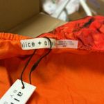 Alice + Olivia  Rowen Floral Long Sleeve Tiered Cotton Minidress M Photo 7