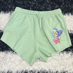 Disney Tinkerbell Mint Green Junior’s Shorts, Large Photo 0