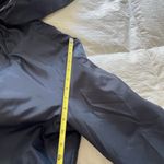 Gap Navy Blue Hooded Long Jacket Photo 7