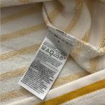 Old Navy  Yellow and White Striped Pullover Sweatshirt - Medium #B2•4 Photo 5