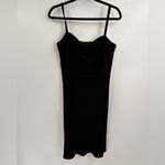 Ann Taylor  vintage y2k 2000s 90s classic edgy boho black silk slip dress size 8 Photo 1