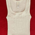 SKIMS  cotton rib tank in stone size XS Photo 0