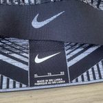 Nike  Women's Black and White Patterned Sports Bra Photo 8