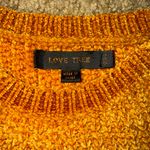 Love Tree Brown Textured Crew Neck Sweater Photo 1