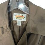 Talbots Size Small Vintage Trench Bronze Brown Coat Belted Photo 3