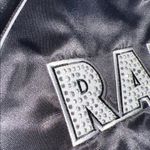 NFL Vintage Official RAIDERS
RHINESTONE LETTERS SATIN JACKET
SUPER RARE Size XL Photo 11