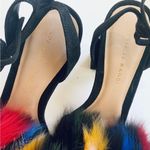 Loeffler Randall  fox fur sandals Photo 6