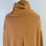 Lumière New Cowl Neck Long Sleeve Sweater Dress Autumn Daze Camel Photo 14