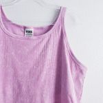 PINK - Victoria's Secret  Ribbed Cropped Tank Top Photo 1