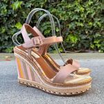 Valentino Garavani Native Couture 1975 espadrille wedge sandals size IT 40 US 10 Photo 11