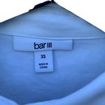 Bar III  XS white button up long sleeve shirt Photo 2
