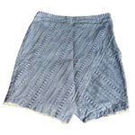 Loft 3/$15 blue faux wrap skirt Photo 0