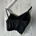 Commando Faux Leather Bralette Top Revolve – Black – Size Small Photo 9