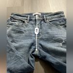 Loft Light Wash Mid Rise Distressed The Curvy Jegging Skinny Jeans Size 0/25 Photo 10