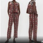 Isabel Marant Etoile Tad Floral Print Jumpsuit Size 2 / Medium Photo 2