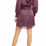 Leyden Magenta Mini Roses Smocked Dress L NWT Size L Photo 1