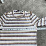 Veronica Beard  Jeans Striped Ribbed Knit Long Sleeve Top Size Small EUC Photo 10