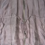 Bebe Military Cupro Jacket Color Deep Ash Size L NWT Photo 3