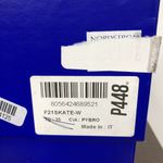 P448 New Skate Snakeskin Print Leather High Top Sneaker Glitter Laces Sz 35/US 5 Photo 10