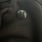 Lululemon  Black Strappy Back Built-In Bra Tank Top Size 4 Photo 4