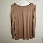 Ekouaer Long Sleeve Pajama Top Beige M Photo 5
