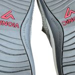 Vionic Naples Gray Leather Studded Platform Slip On Thong Sandals Size 6 Photo 6