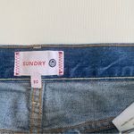 Sundry  heart embroidered denim shorts Photo 8