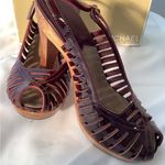 Michael Kors South Side Sling Heels WORN ONCE! Like New Condition. Original Box. Photo 1
