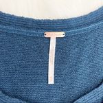 Free People Navy Tunic Sweater Photo 6