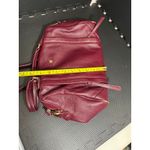 Ora Delphine‎ Maroon Liza Purse Leather Womens Bag Satchel Photo 11