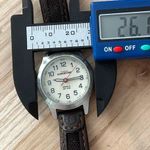 Timex Expedition Ladies Watch Indiglo Light-Up Dial Stainless Case Leather Strap Photo 9