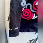 Nike Shirt Women's Dri Fit Athletic Active Exercise Workout Black Size L Photo 3