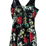 Summer Mae Black Floral Print Swimdress Plus Size 3XL Womens Swimsuit Photo 7