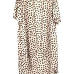 Listicle Leopard Print Open Front Long Animal Print Kimono Duster Photo 0