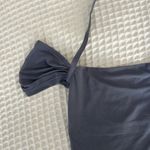 White Fox Boutique White Fox Without A Doubt Mesh Halter Top Steel Blue / Gray XS Photo 4