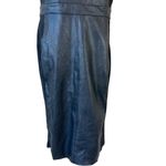 Spanx Black Leather-Like Sleeveless Sheath Dress Photo 3