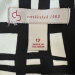 Cb Established 1962 black and white dress size 12 Photo 5