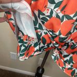 Plus Size 2XL Orange Citrus Fruit Print Romper V Photo 7