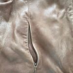 Marvin Richards | women’s leather & rabbit fur jacket. Size: XL Photo 6