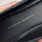 Giuseppe Zanotti  Rhinestone Embellished Croc Leather Pointed Toe Ballet Flats 38 Photo 9