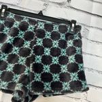 SO  Athletic Shorts Black with Mint Green Stars Extremely Soft SZ M Intimates Photo 5