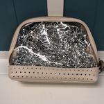 Victoria's Secret Victoria's‎ Secret Blush Makeup Bag Case Beauty Travel Pouch Zipper 11” x 7” Photo 2