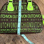 Von Dutch Y2K  Bowling Bag Brown with lime Green Satchel Crossbody logo print Photo 9