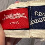 Knot Clothing Co Navy Blue & White Nautical Knot Belt Size Small Photo 2
