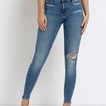 American Eagle jegging stretch distressed knee jeans Photo 0