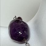 ESPINOSA 925 sterling silver Design Real amethyst stones Necklace​​ Purple Photo 5